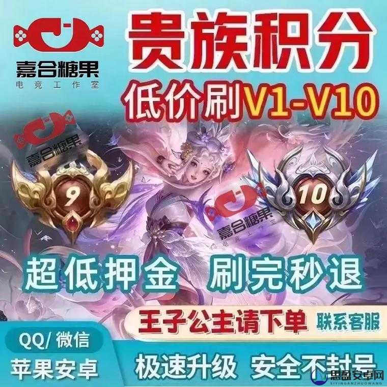 王者荣耀V9贵族积分怎么攒?月抛党这样充值不破防!