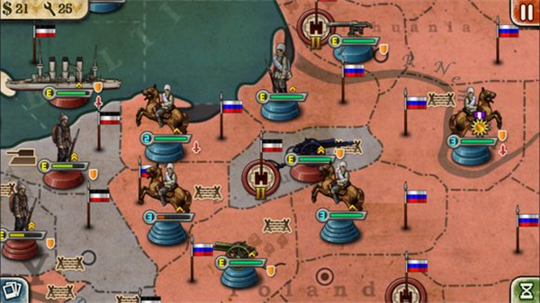 欧陆战争3无限金币无限勋章版游戏攻略18